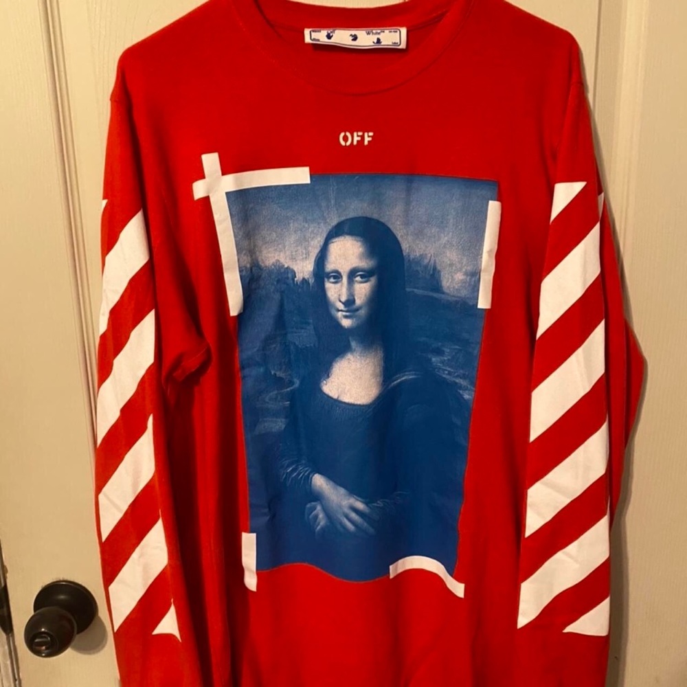 Off-White Red Long Sleeve